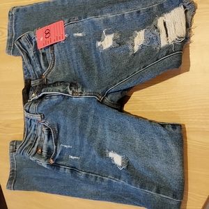 NWOT Women's Monkey Ride Vintage Jeans Ripped Distressed Jeans Size 00/23